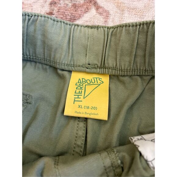 Thereabouts NWT Pull-On Green Shorts, Kids Sz XL - Picture 3 of 4